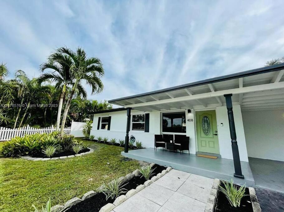 Tropical Oasis House Private Pool Family Yard Villa Fort Lauderdale Buitenkant foto
