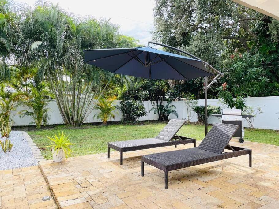 Tropical Oasis House Private Pool Family Yard Villa Fort Lauderdale Buitenkant foto
